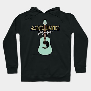 Acoustic Player Surf Green Hoodie